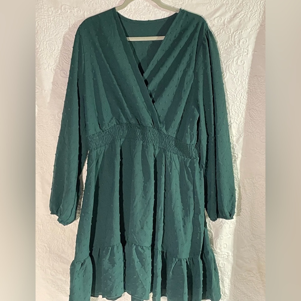 Shein Curve Green Dress Size 2XL